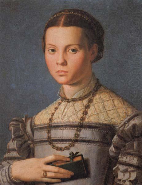 Agnolo Bronzino Portrait of a Little Gril with a Book china oil painting image